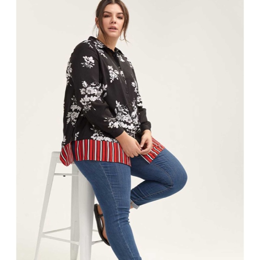Floral blouse from Pennington’s